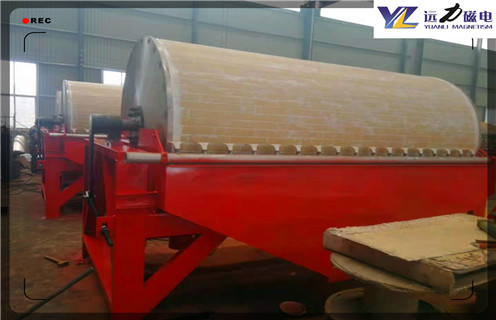 強磁滾筒磁選機，陜西強磁滾筒磁選機_小型河沙磁選機_水洗陜西強磁滾筒磁選機價格