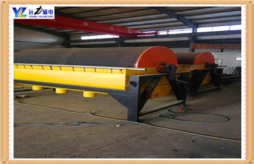 永磁筒式磁選機，山西永磁筒式磁選機_遠力山西永磁筒式磁選機批發生產廠家的結構磁場分布圖