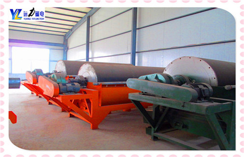 永磁濕式磁選機，四川永磁濕式磁選機_遠力四川永磁濕式磁選機的結構磁場分布圖 
