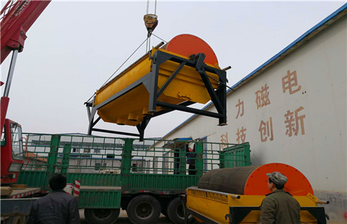 永磁筒式磁選機(jī)，云南永磁筒式磁選機(jī)廠家_遠(yuǎn)力云南永磁筒式磁選機(jī)廠家的結(jié)構(gòu)磁場(chǎng)分布圖