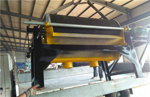 河沙磁選機，河北河沙磁選機_遠力河北河沙磁選機的結構磁場分布圖