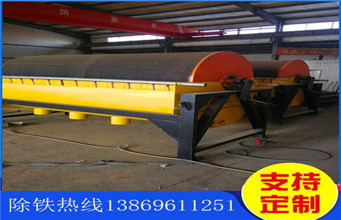 錳礦濕式磁選機，湖南錳礦濕式磁選機_結構工作原理圖_湖南錳礦濕式磁選機如何調整及工藝流程圖