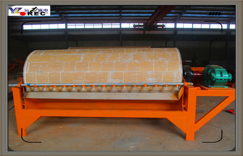 永磁筒式磁選機，揭陽永磁筒式磁選機_揭陽永磁筒式磁選機視頻鐵精粉流程及轉(zhuǎn)速有什么規(guī)定