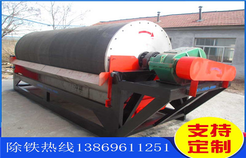 永磁筒式磁選機(jī)，福建永磁筒式磁選機(jī)結(jié)構(gòu)_遠(yuǎn)力福建永磁筒式磁選機(jī)結(jié)構(gòu)批發(fā)的結(jié)構(gòu)磁場分布圖